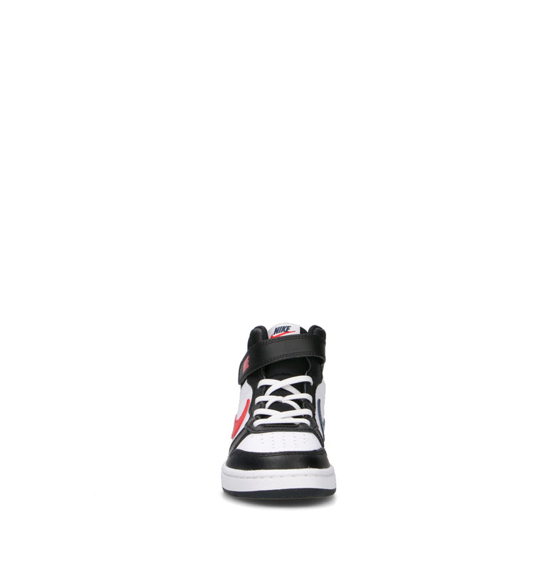 NIKE COURT BOROUGH MID 2  BPV Sneaker bimbo nera/bianca