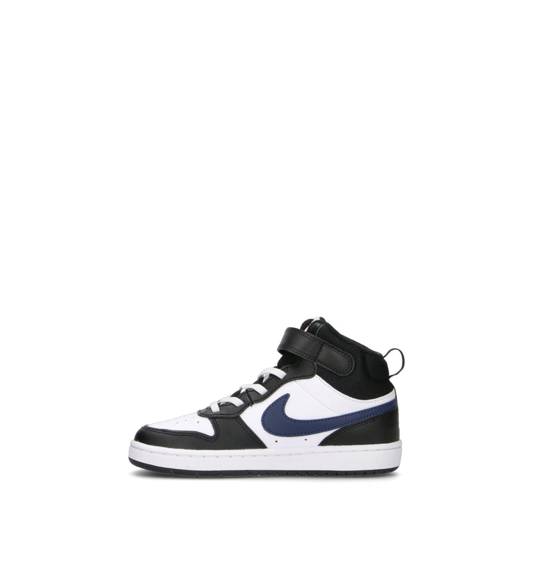 NIKE COURT BOROUGH MID 2  BPV Sneaker bimbo nera/bianca
