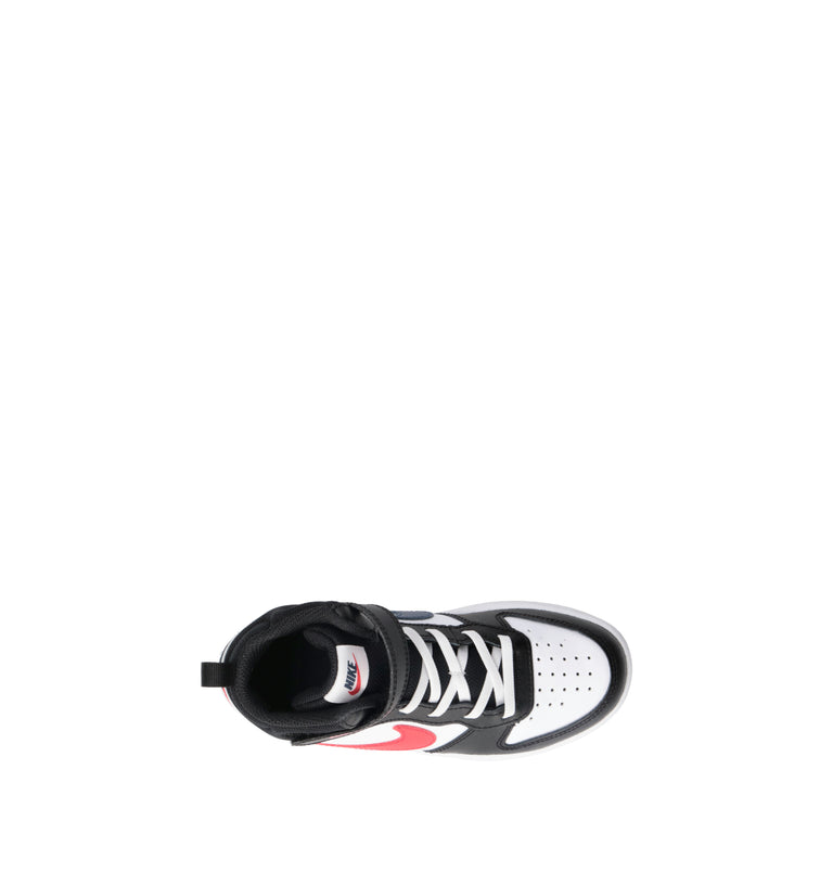 NIKE COURT BOROUGH MID 2  BPV Sneaker bimbo nera/bianca