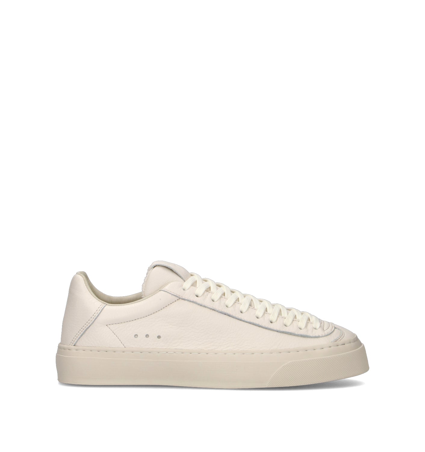 AQUA ALTA Sneaker uomo bianca in pelle