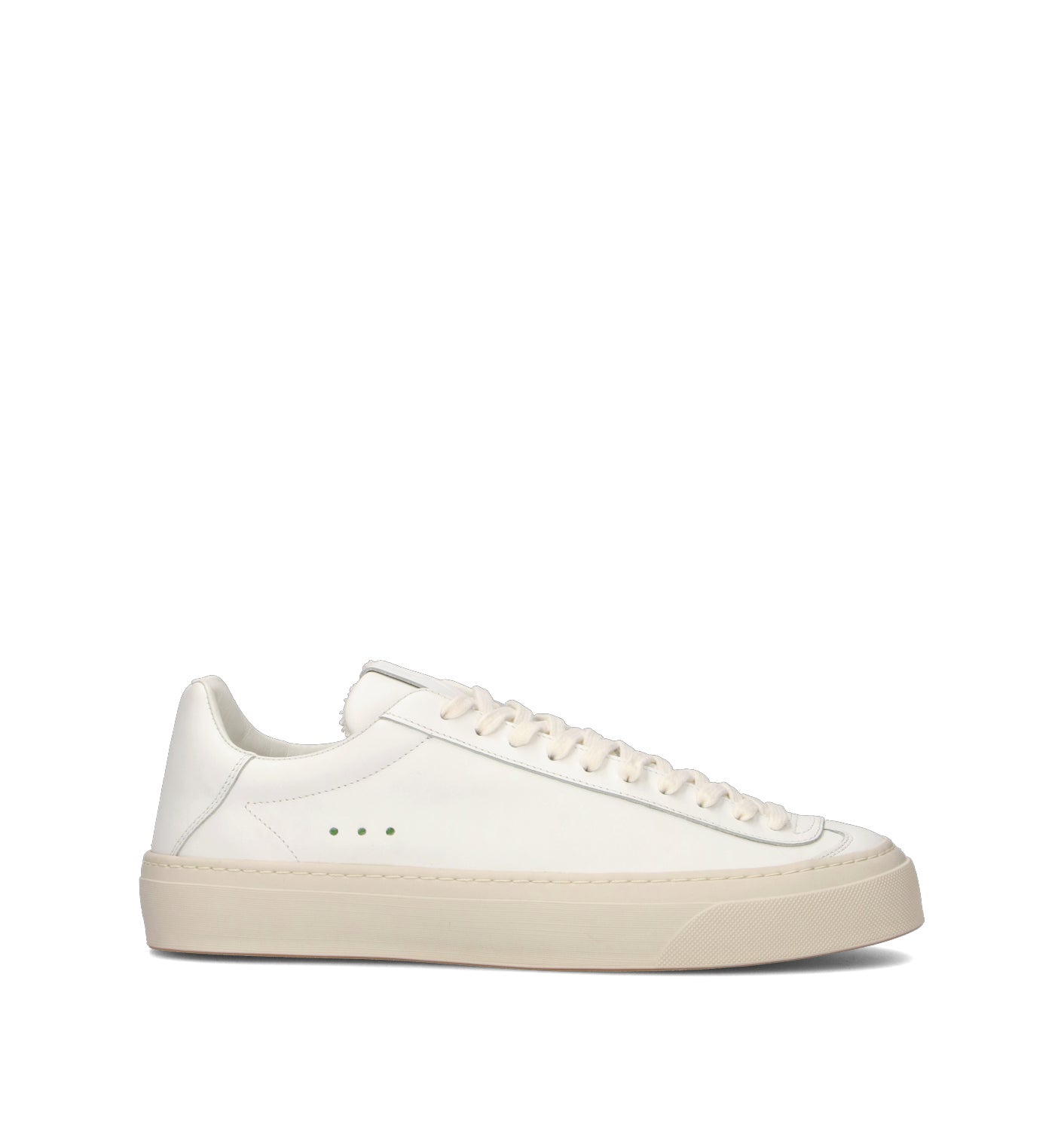AQUA ALTA Sneaker uomo bianca in pelle