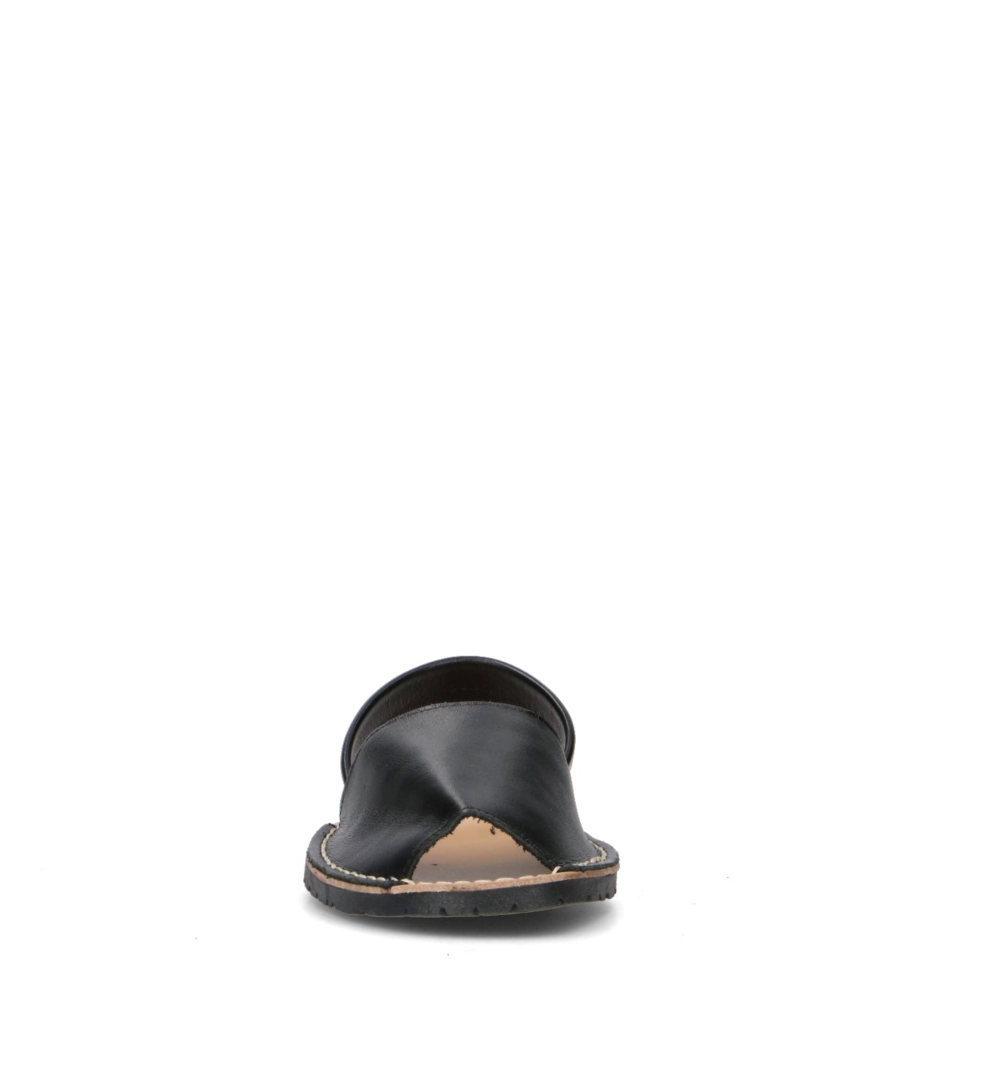 DOREA Sandalo donna nero in pelle
