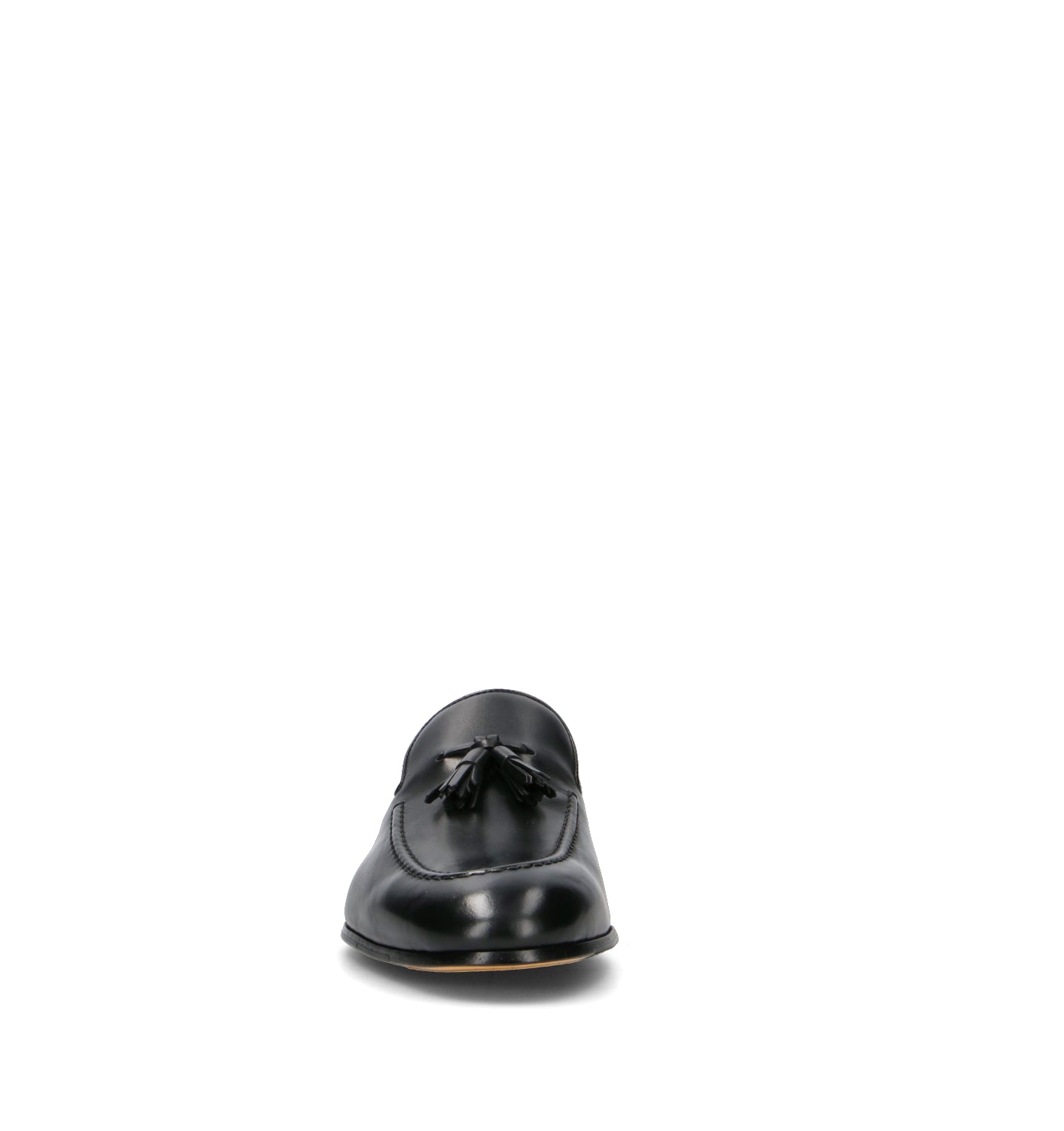 DOUCAL'S Mocassino uomo nero in pelle