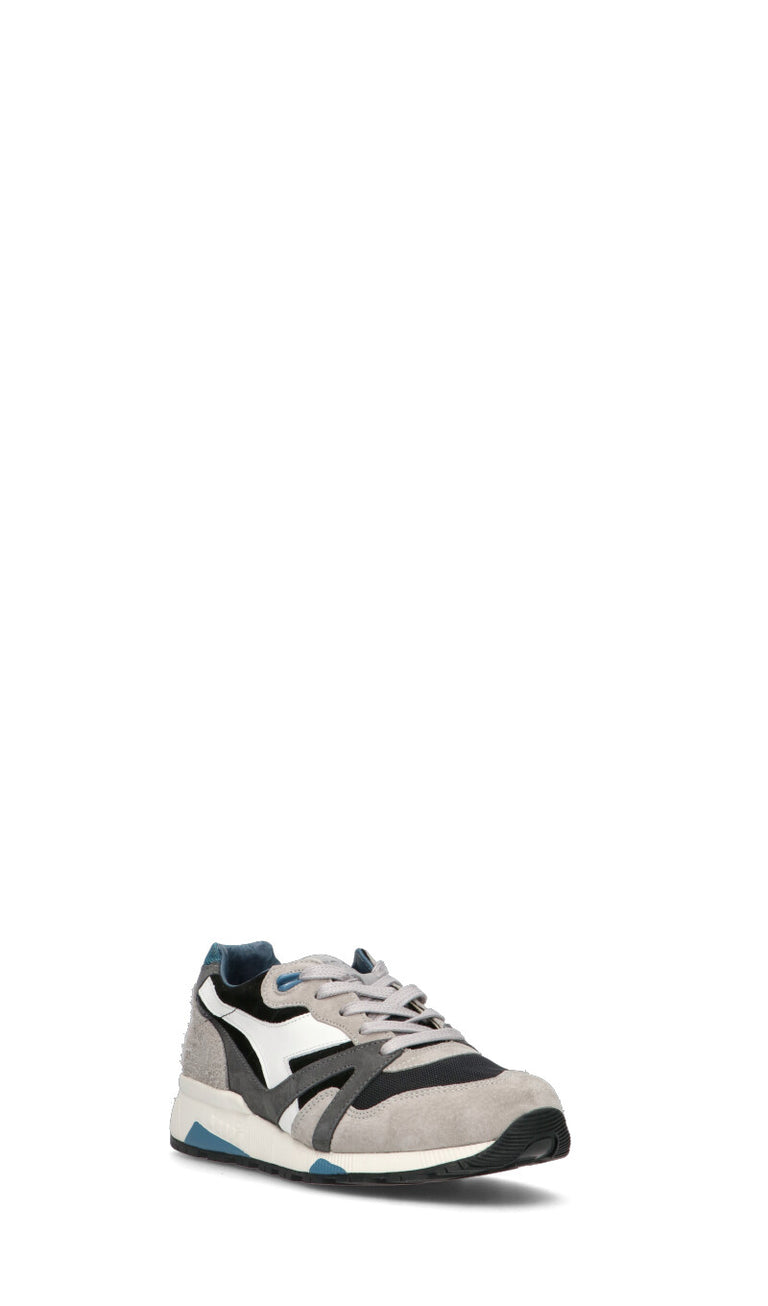 DIADORA HERITAGE Sneaker uomo bianca/grigia in suede