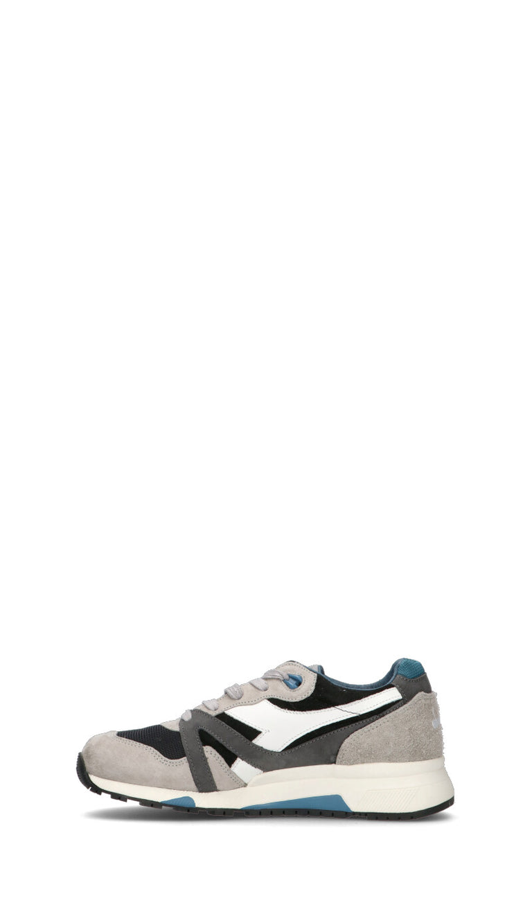 DIADORA HERITAGE Sneaker uomo bianca/grigia in suede