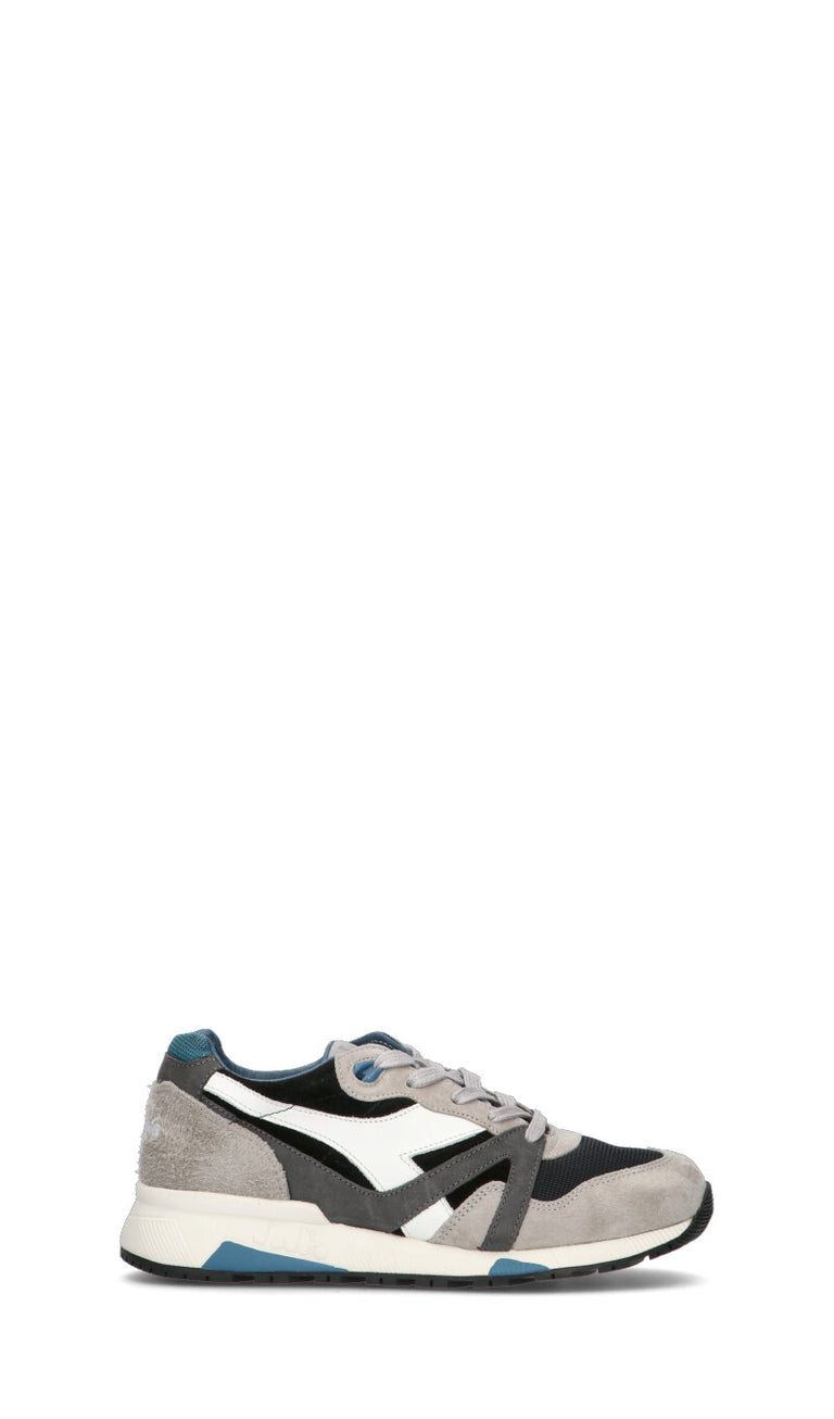 DIADORA HERITAGE Sneaker uomo bianca/grigia in suede