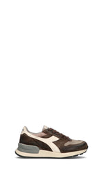 DIADORA HERITAGE Sneaker uomo marrone in suede