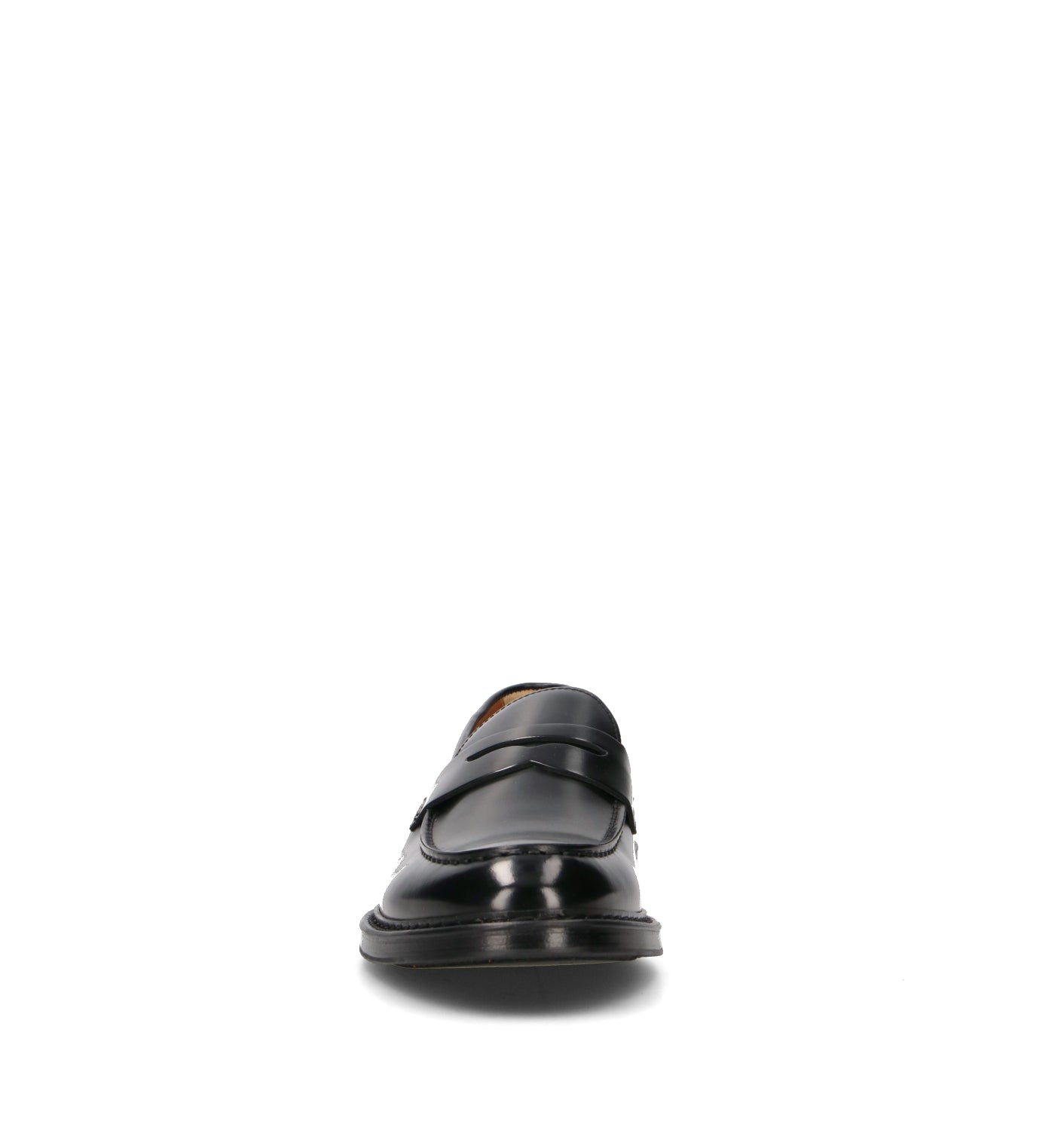 DOUCAL'S Mocassino uomo nero in pelle