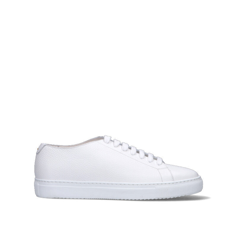 DOUCAL'S Sneaker uomo bianca in pelle