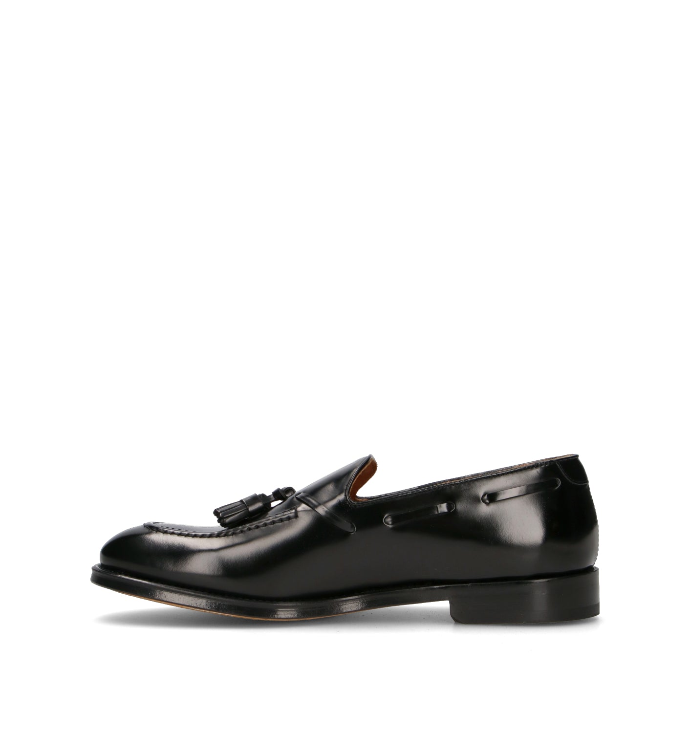DOUCAL'S Mocassino uomo nero in pelle
