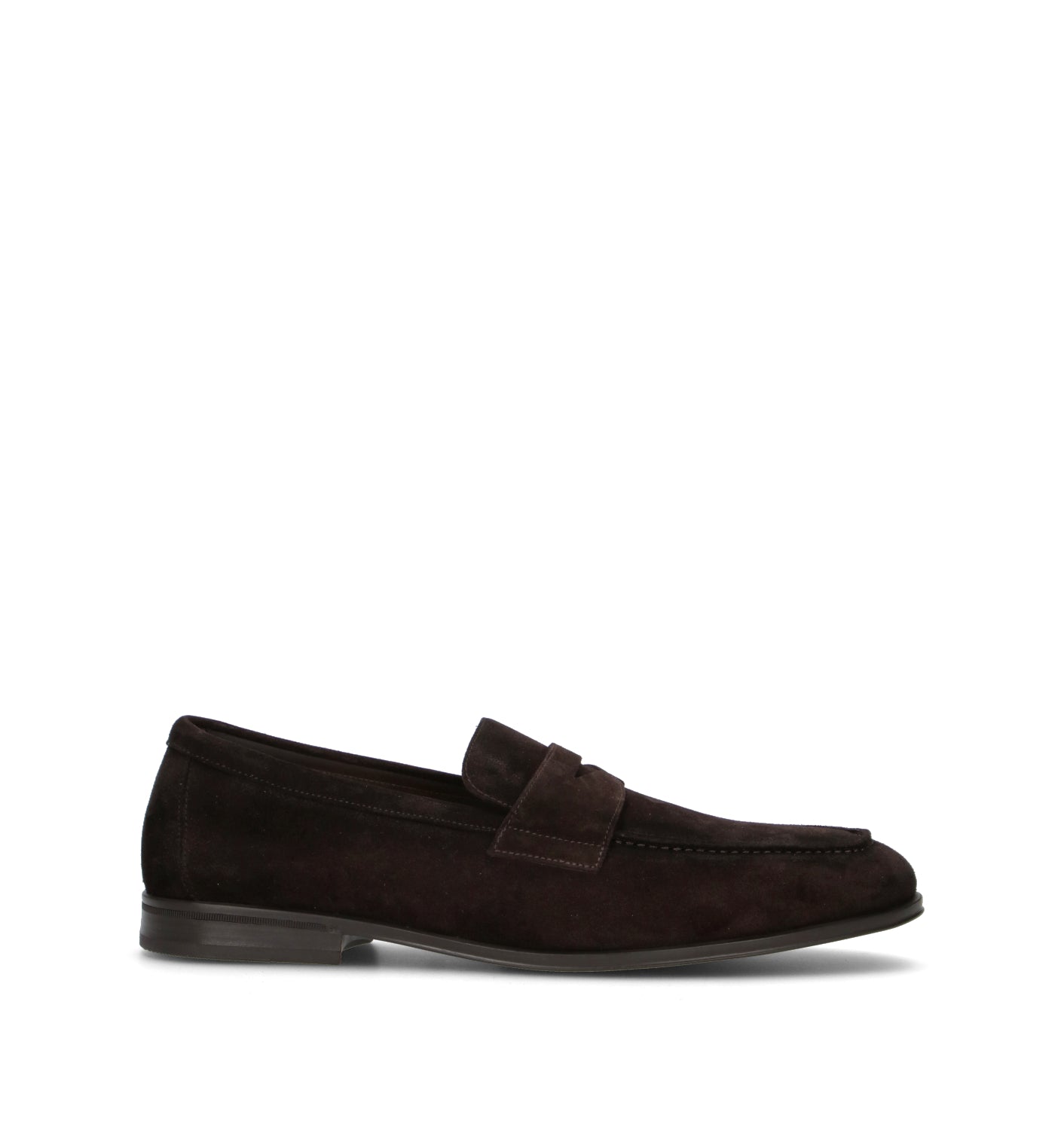 DOUCAL'S Mocassino uomo marrone in suede