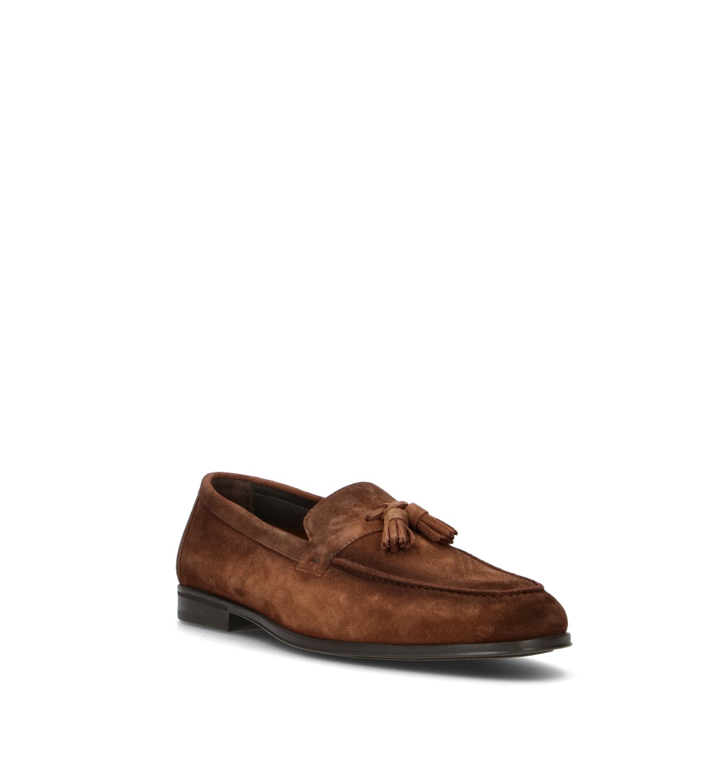 DOUCAL'S Mocassino uomo marrone in suede