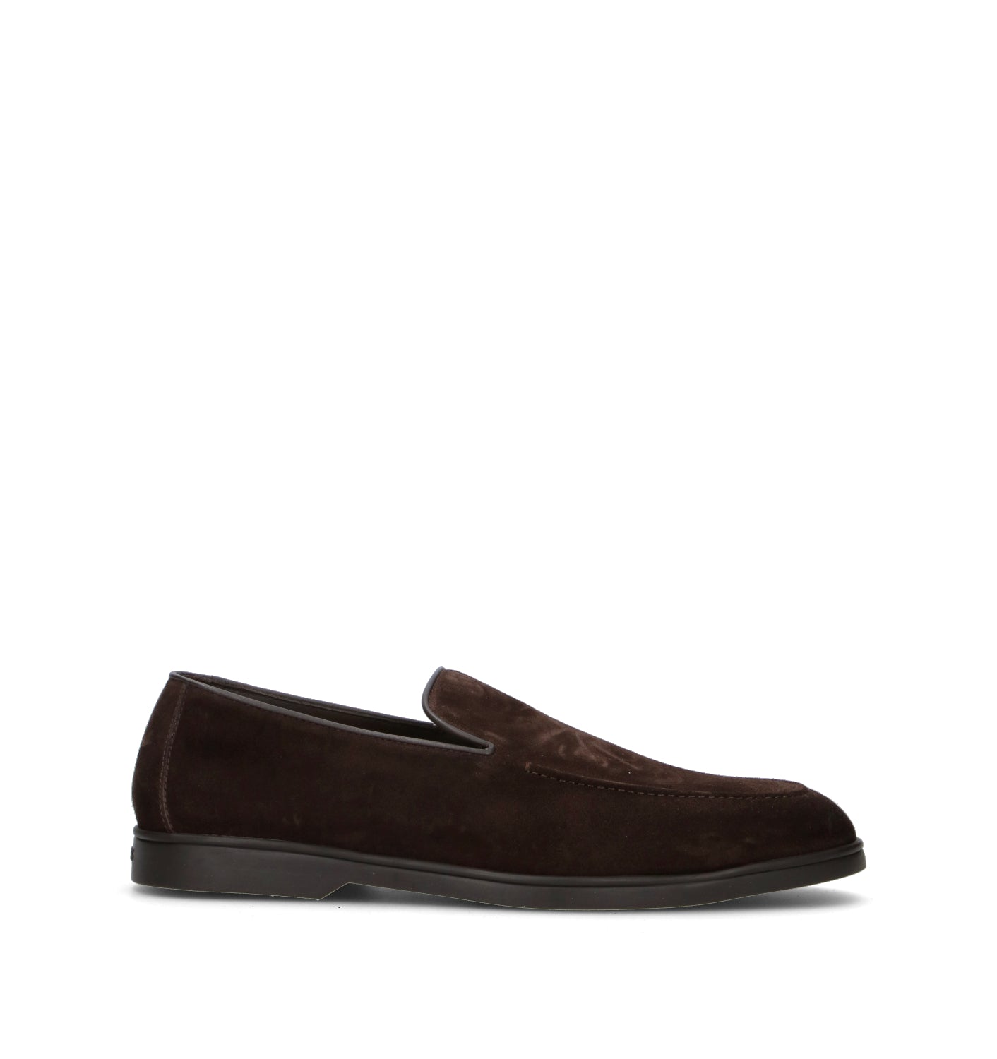 DOUCAL'S Mocassino uomo marrone in suede