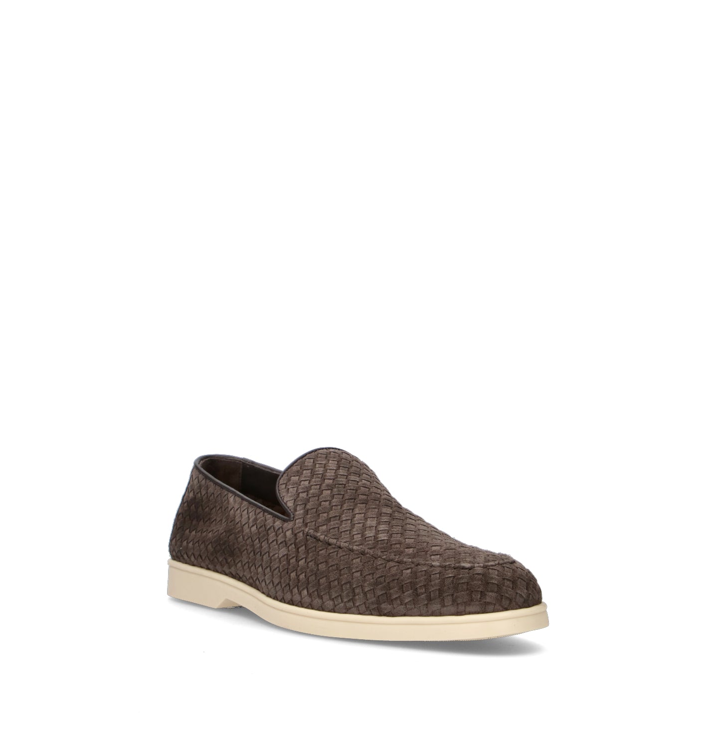 DOUCAL'S Mocassino uomo testa di moro in suede