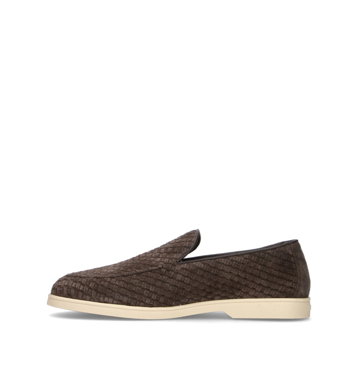 DOUCAL'S Mocassino uomo testa di moro in suede
