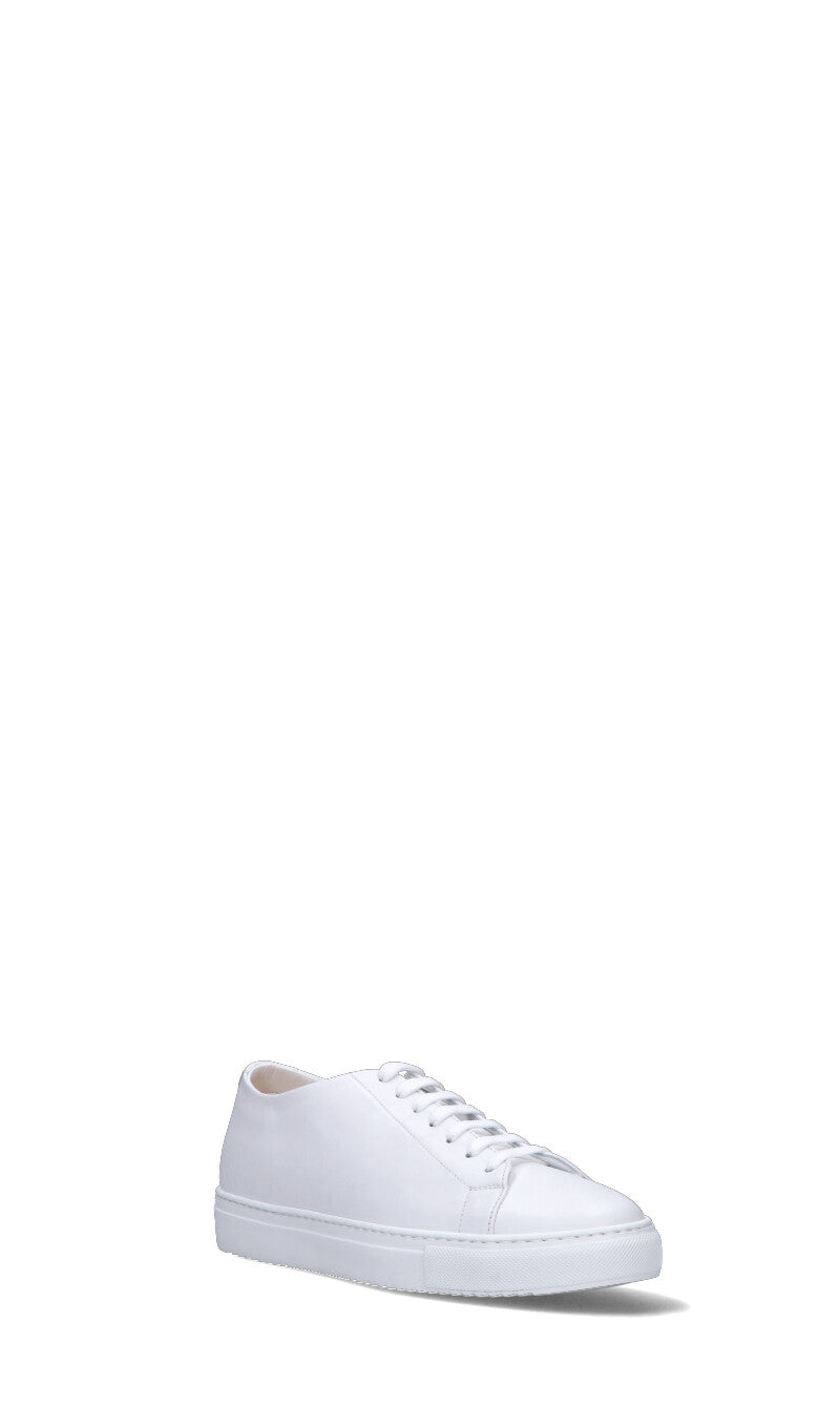 DOUCAL'S Sneaker uomo bianca in pelle