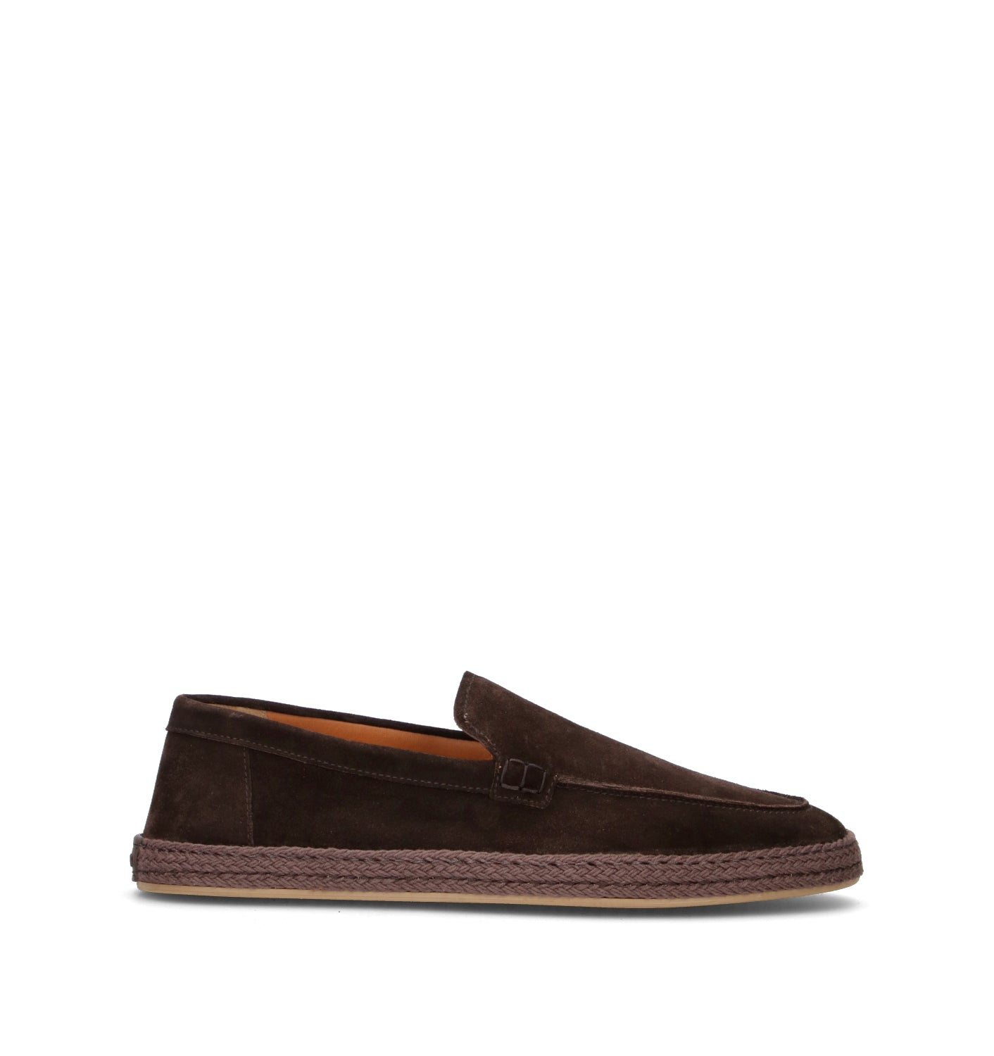 DOUCAL'S Mocassino uomo marrone in suede