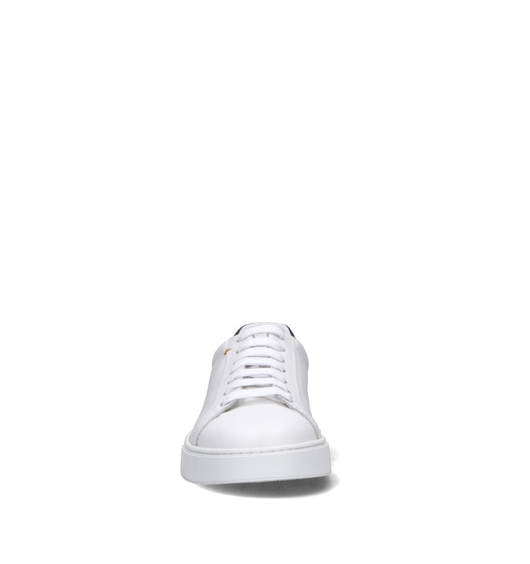 DOUCAL'S Sneaker uomo bianca in pelle