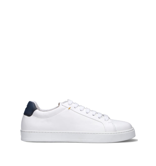 DOUCAL'S Sneaker uomo bianca in pelle