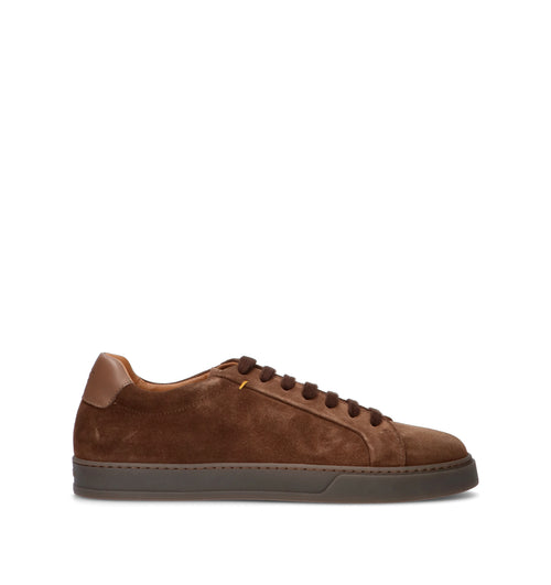 DOUCAL'S Sneaker uomo marrone in suede
