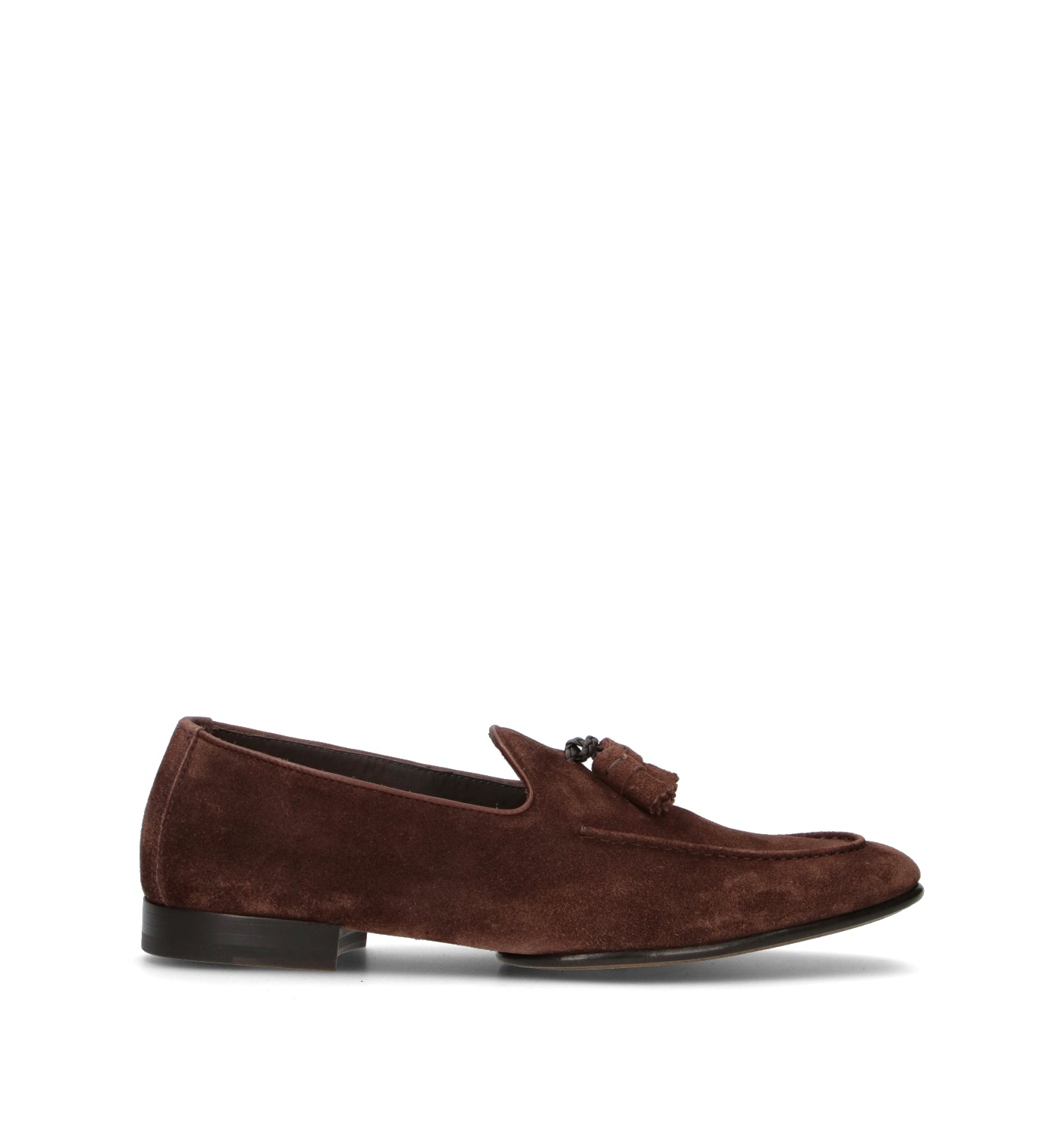 DOUCAL'S Mocassino uomo marrone in suede