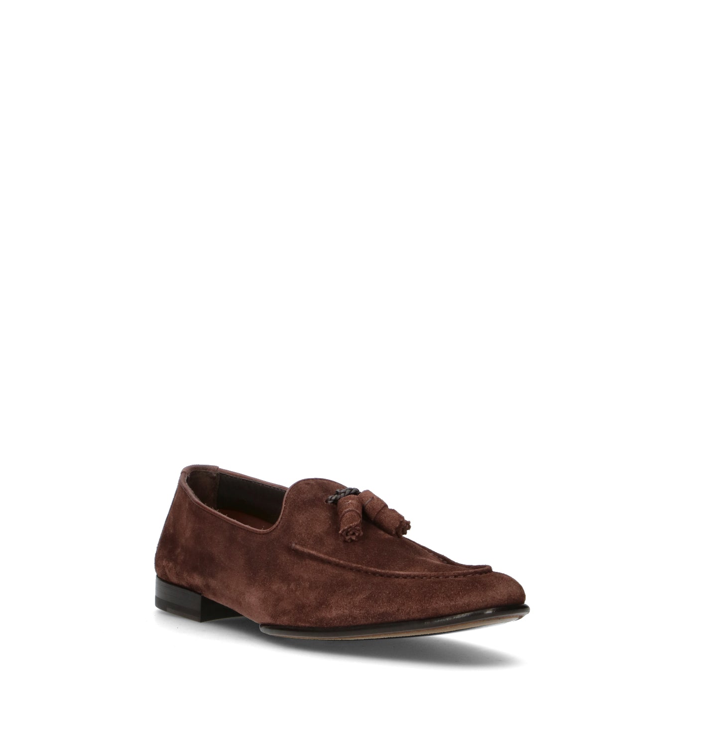 DOUCAL'S Mocassino uomo marrone in suede