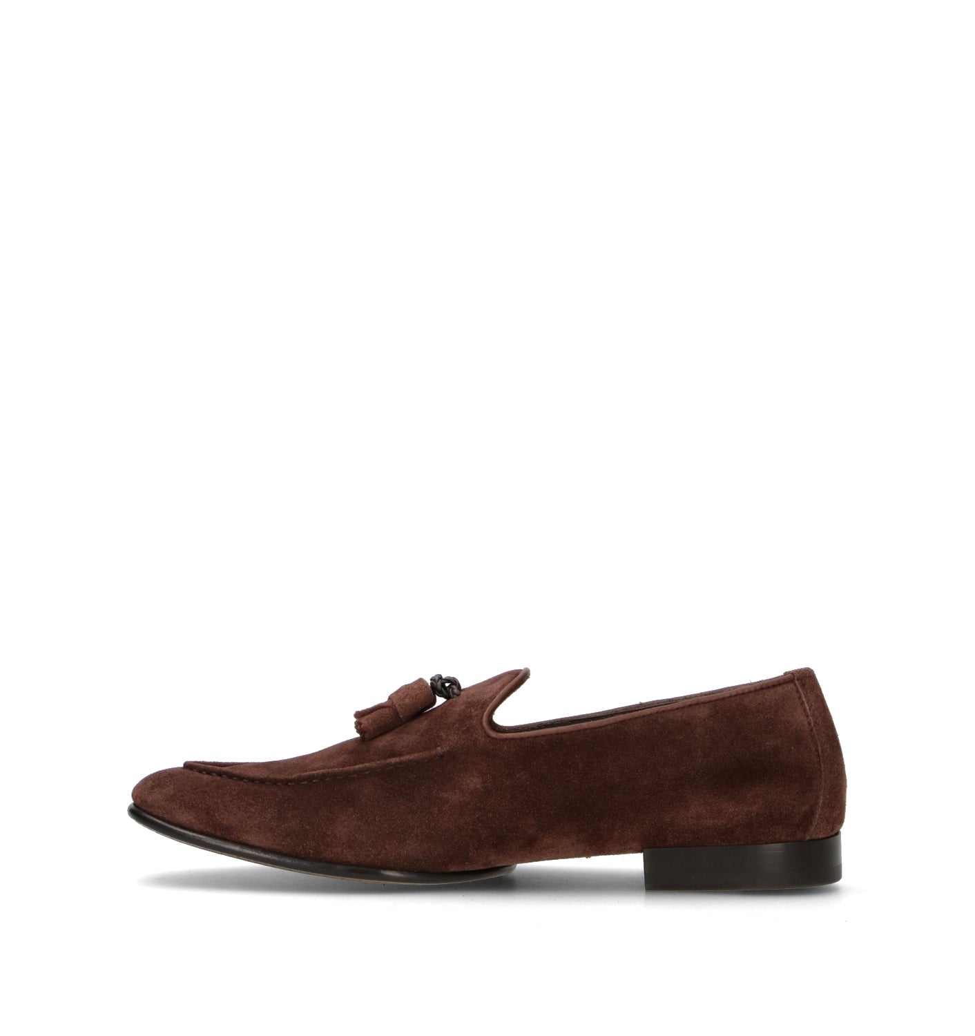 DOUCAL'S Mocassino uomo marrone in suede