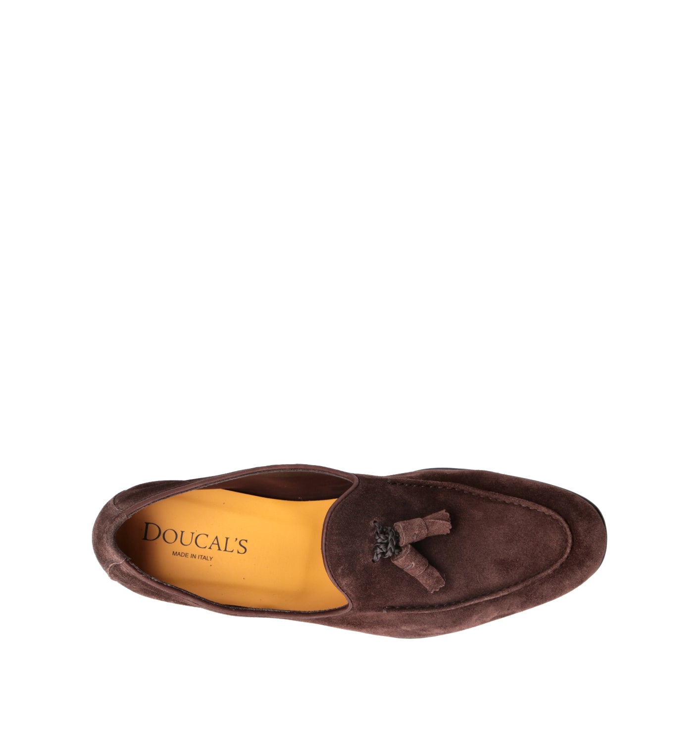 DOUCAL'S Mocassino uomo marrone in suede