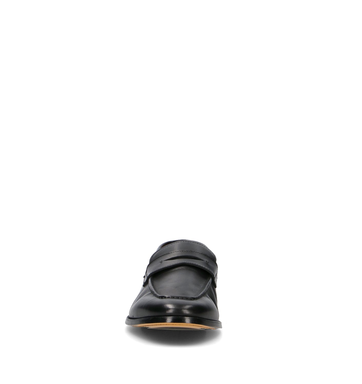 DOUCAL'S Mocassino uomo nero in pelle