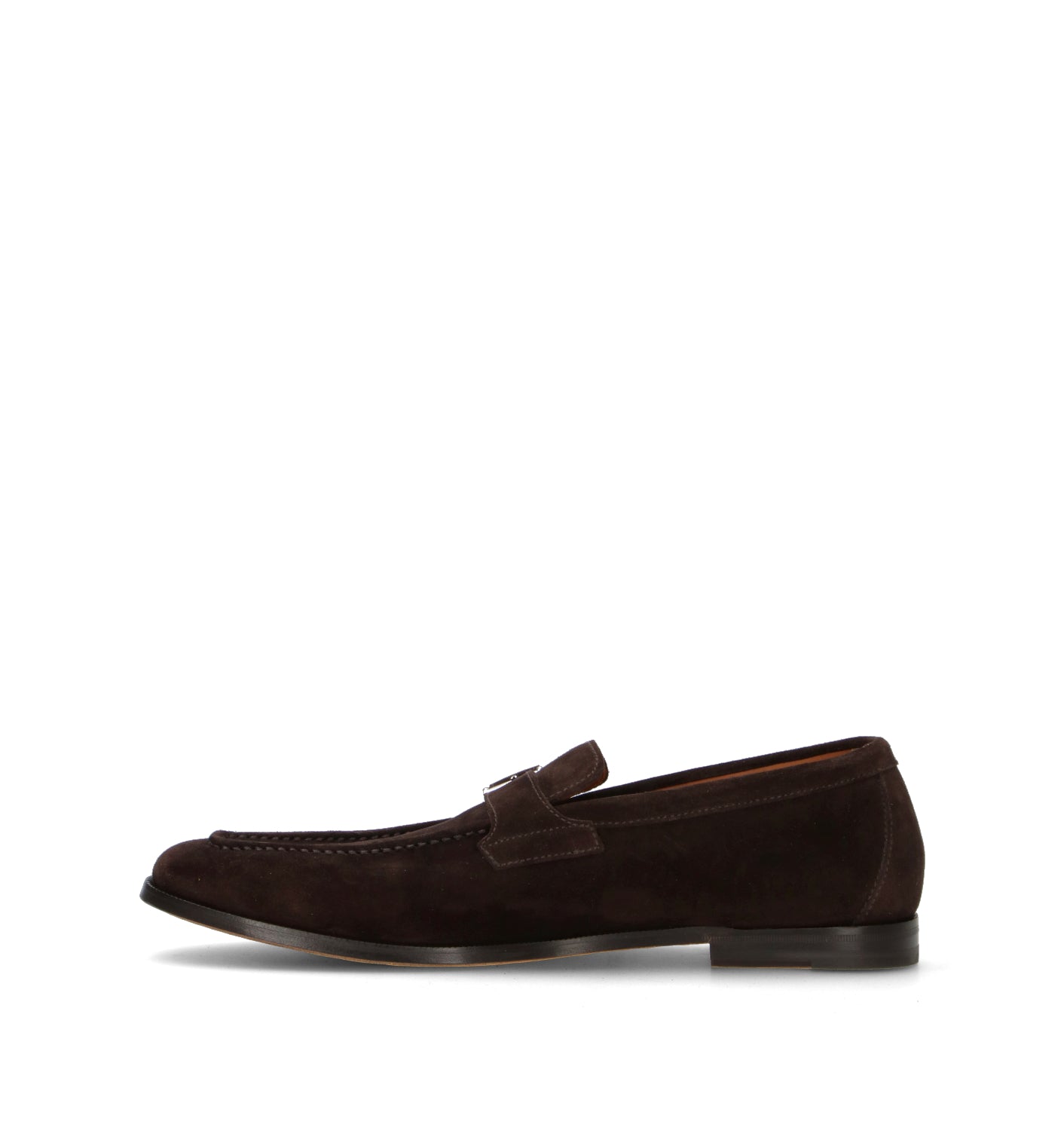 DOUCAL'S Mocassino uomo marrone in suede