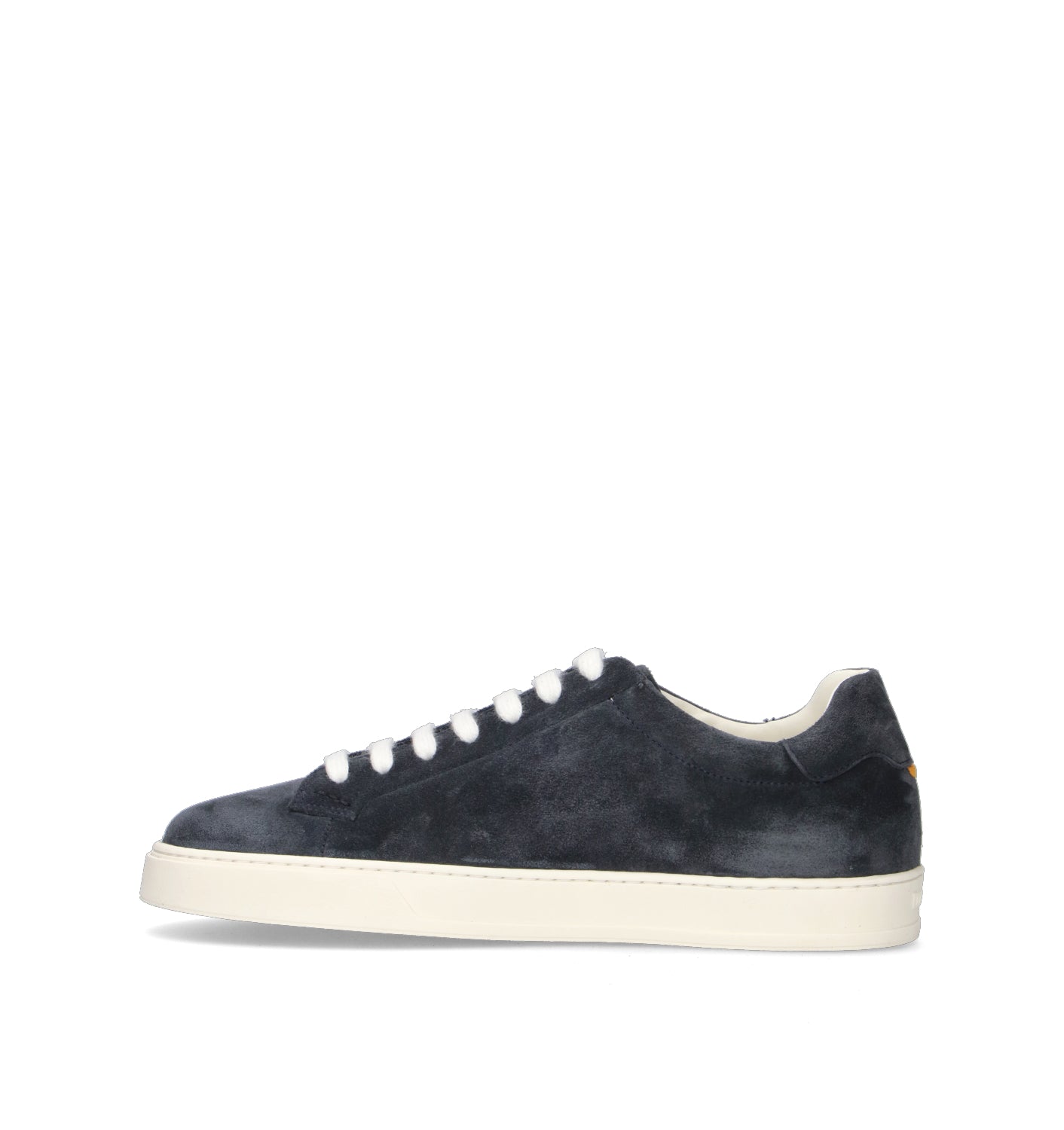 DOUCAL'S Sneaker uomo blu in suede