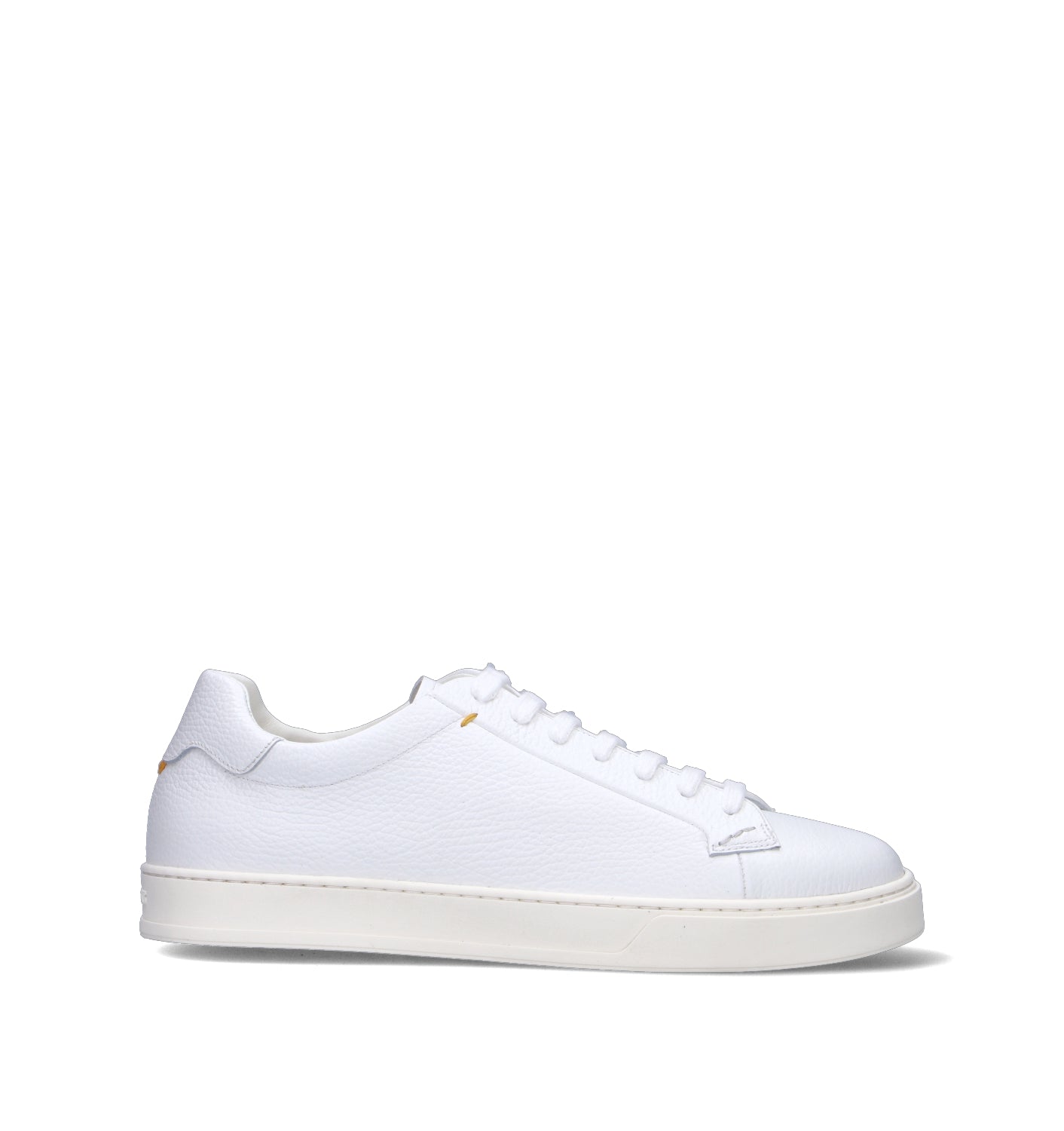 DOUCAL'S Sneaker uomo bianca in pelle