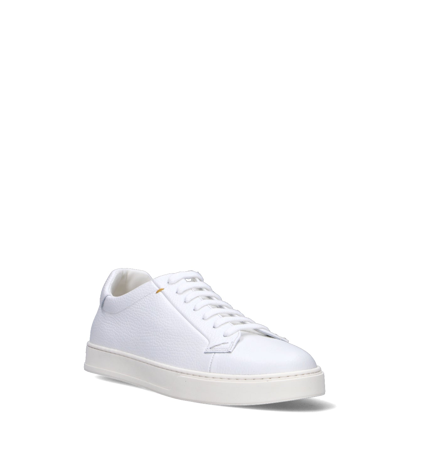 DOUCAL'S Sneaker uomo bianca in pelle