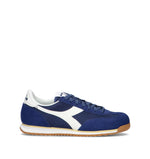 DIADORA CROSS Sneaker uomo blu in suede
