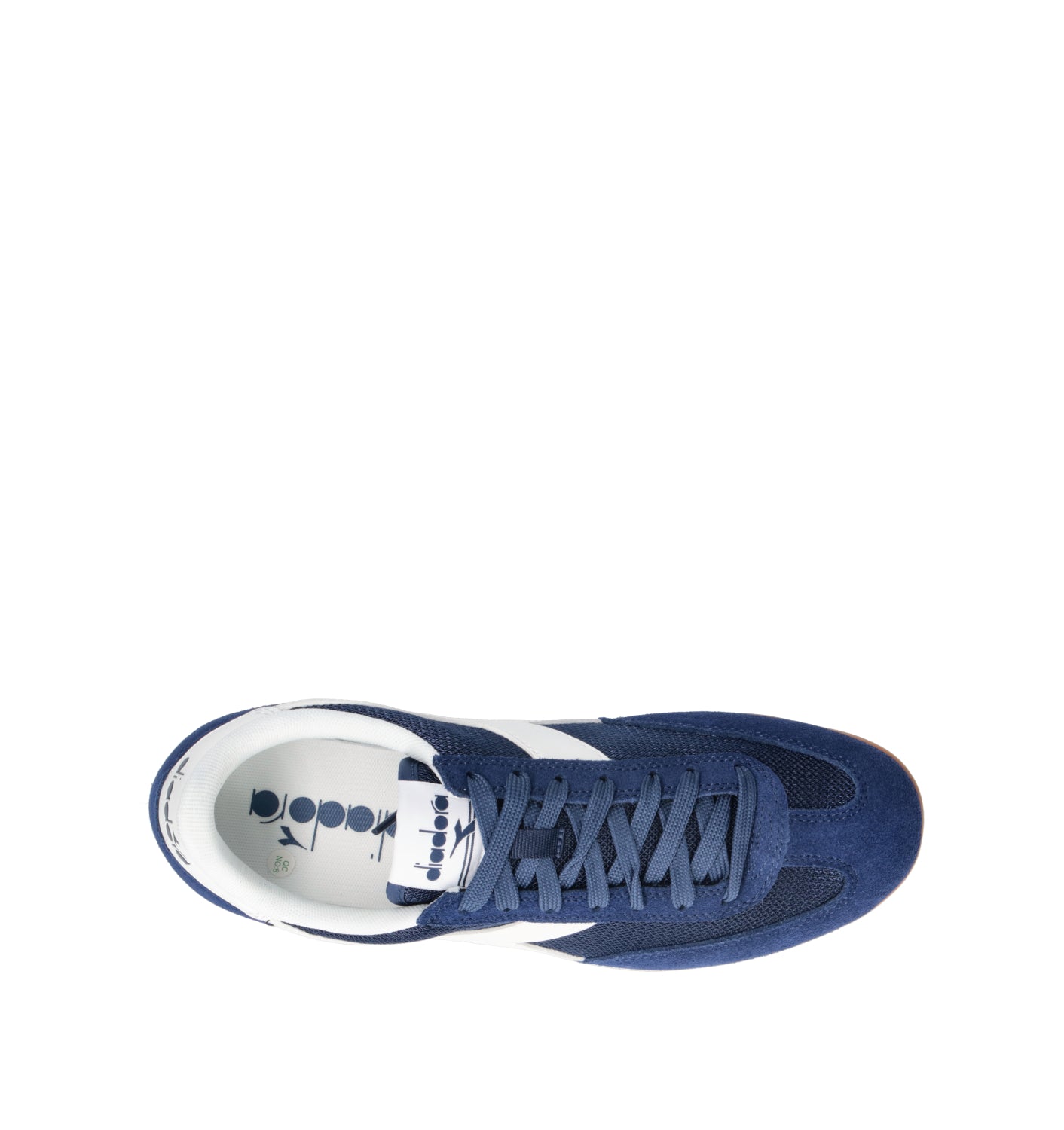 DIADORA CROSS Sneaker uomo blu in suede