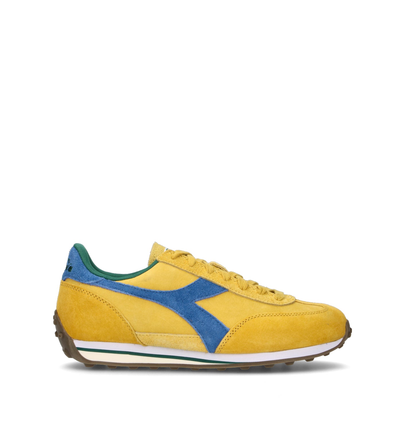 DIADORA RALLY S Sneaker uomo gialla in suede