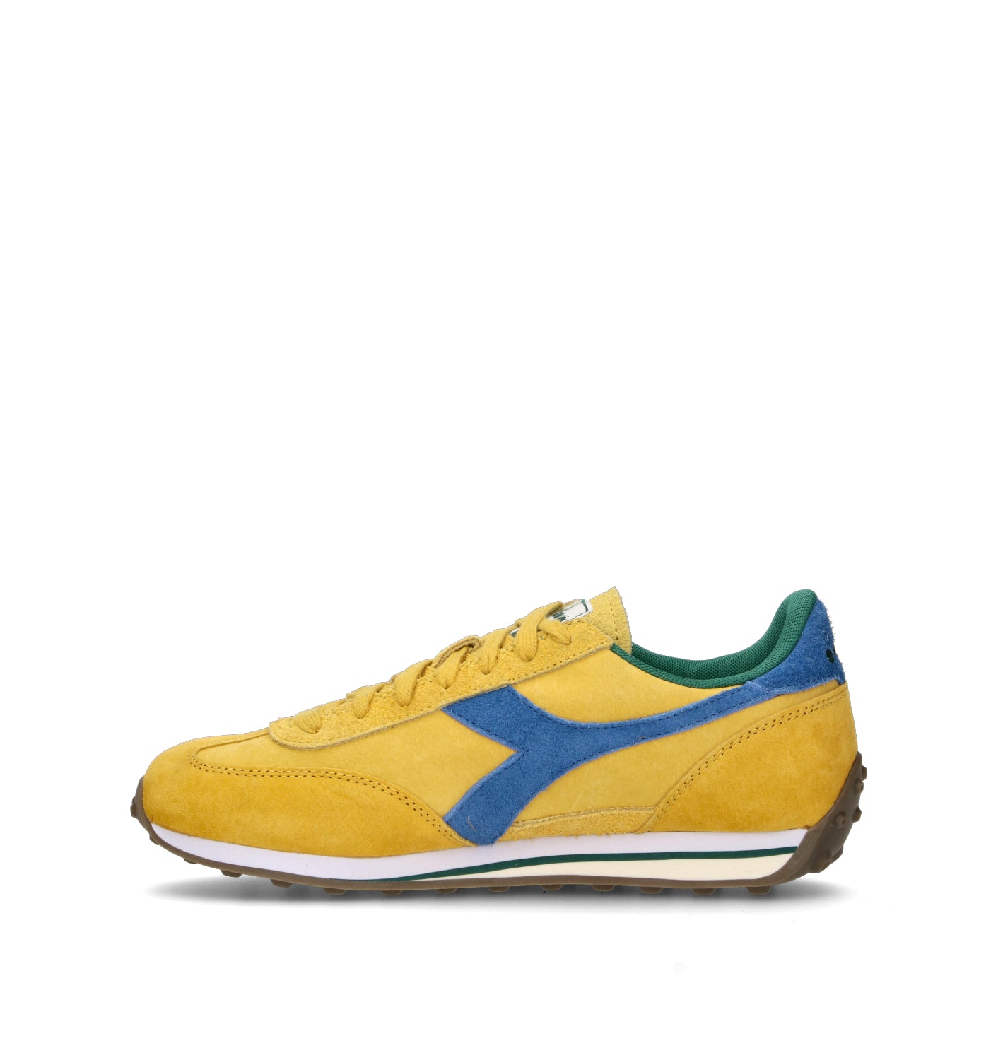 DIADORA RALLY S Sneaker uomo gialla in suede