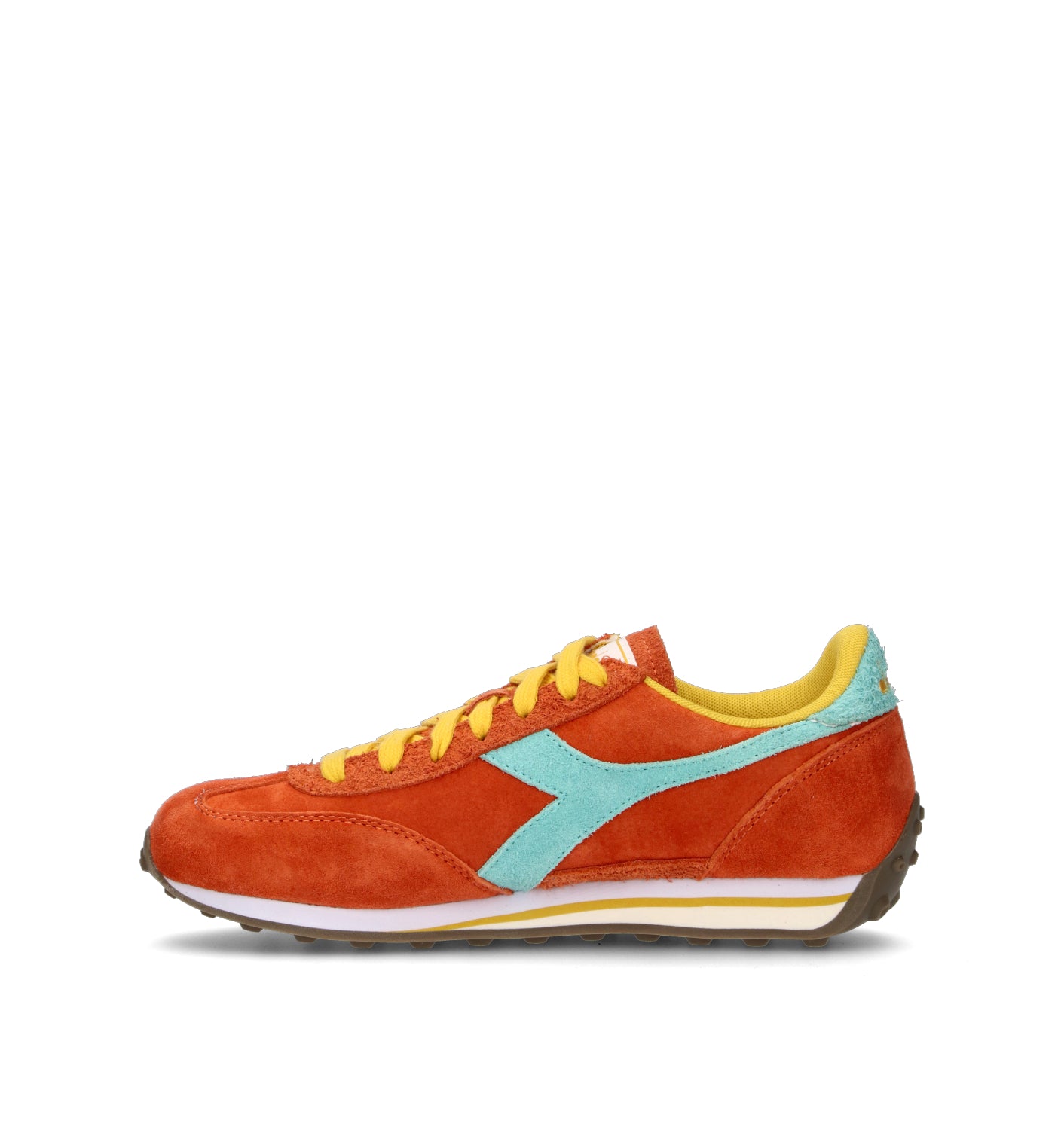 DIADORA RALLY S Sneaker uomo arancio in suede