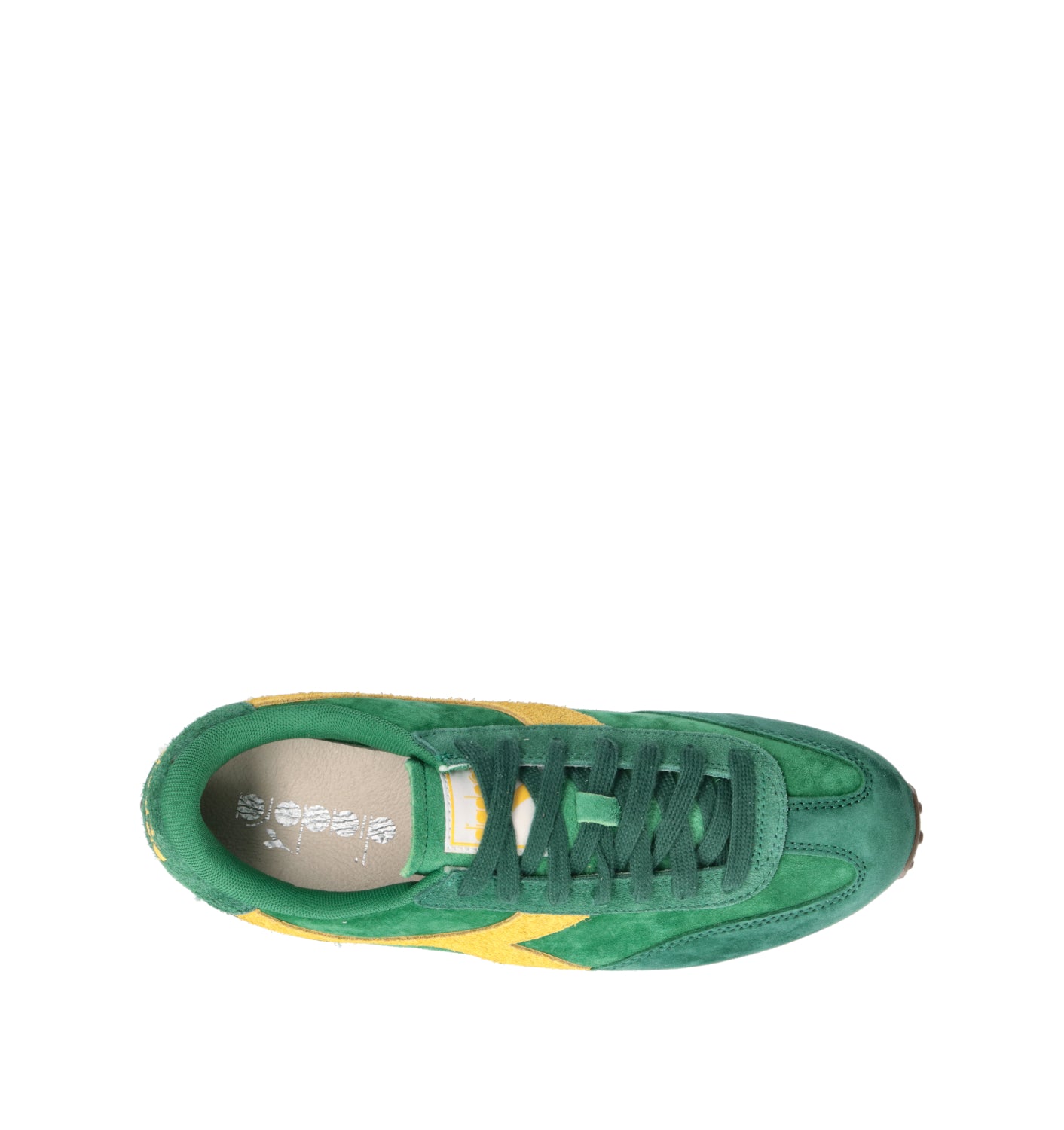DIADORA RALLY S Sneaker uomo verde in suede