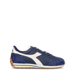 DIADORA RALLY PUNCHED Sneaker uomo blu in pelle