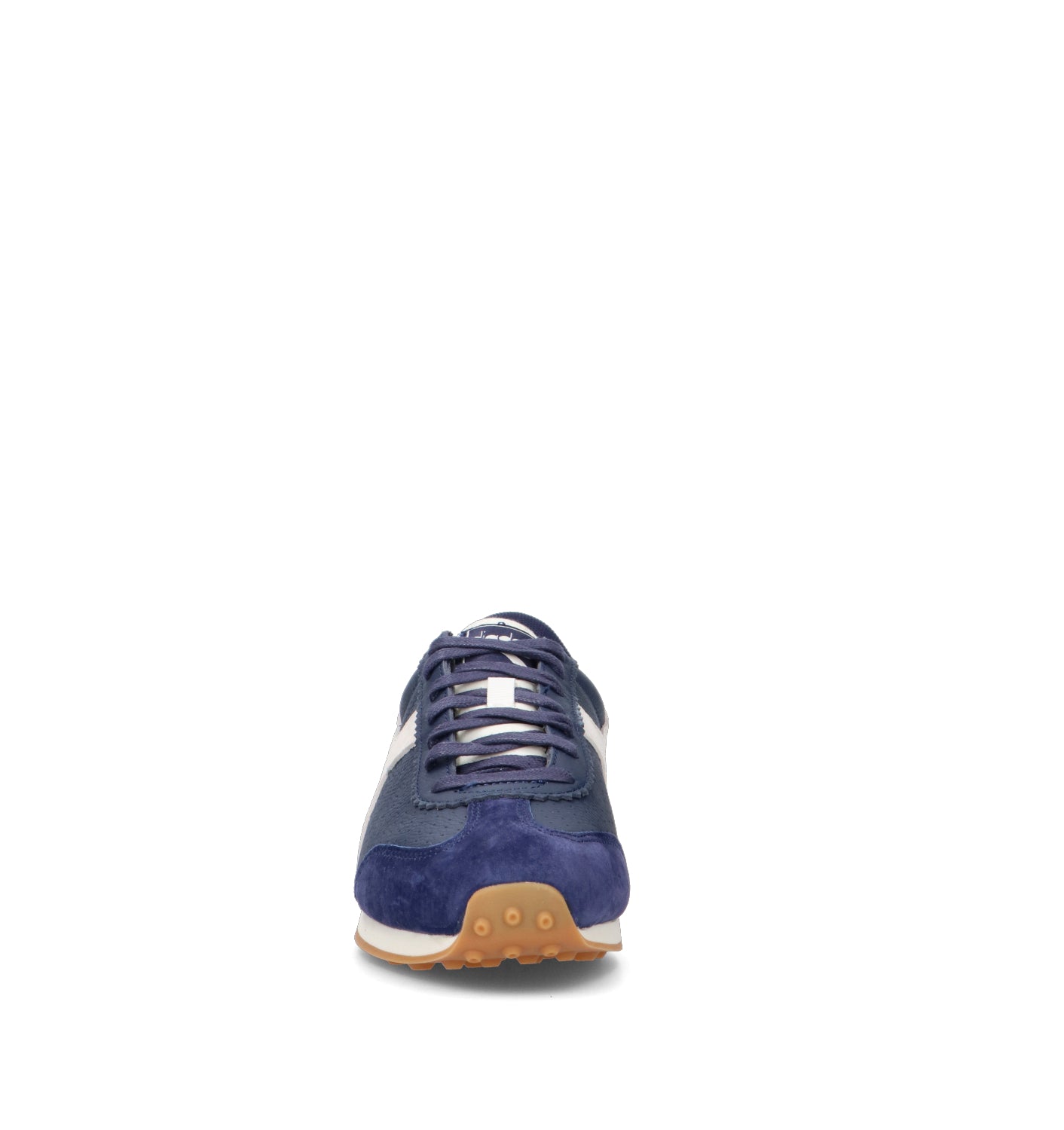 DIADORA RALLY PUNCHED Sneaker uomo blu in pelle