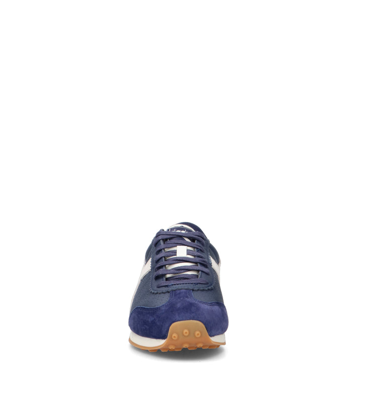 DIADORA RALLY PUNCHED Sneaker uomo blu in pelle