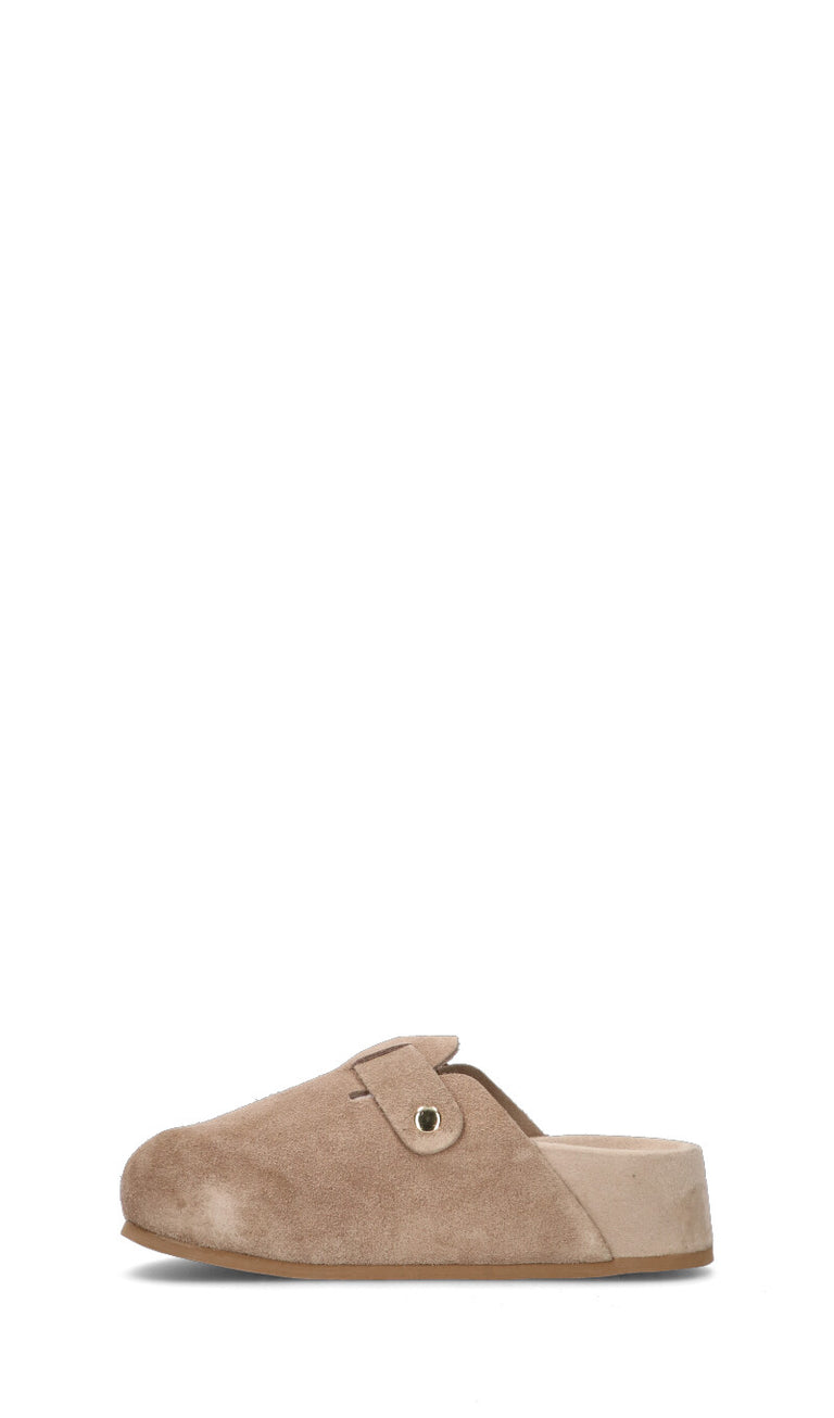 COLORS OF CALIFORNIA Ciabatta donna fango in suede