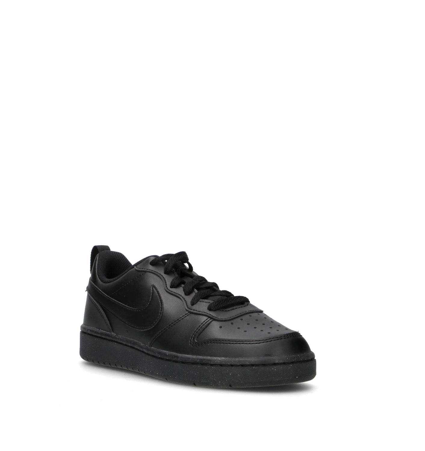 NIKE COURT BOROUGH LOW RECRAFT (GS) Sneaker ragazzo nera