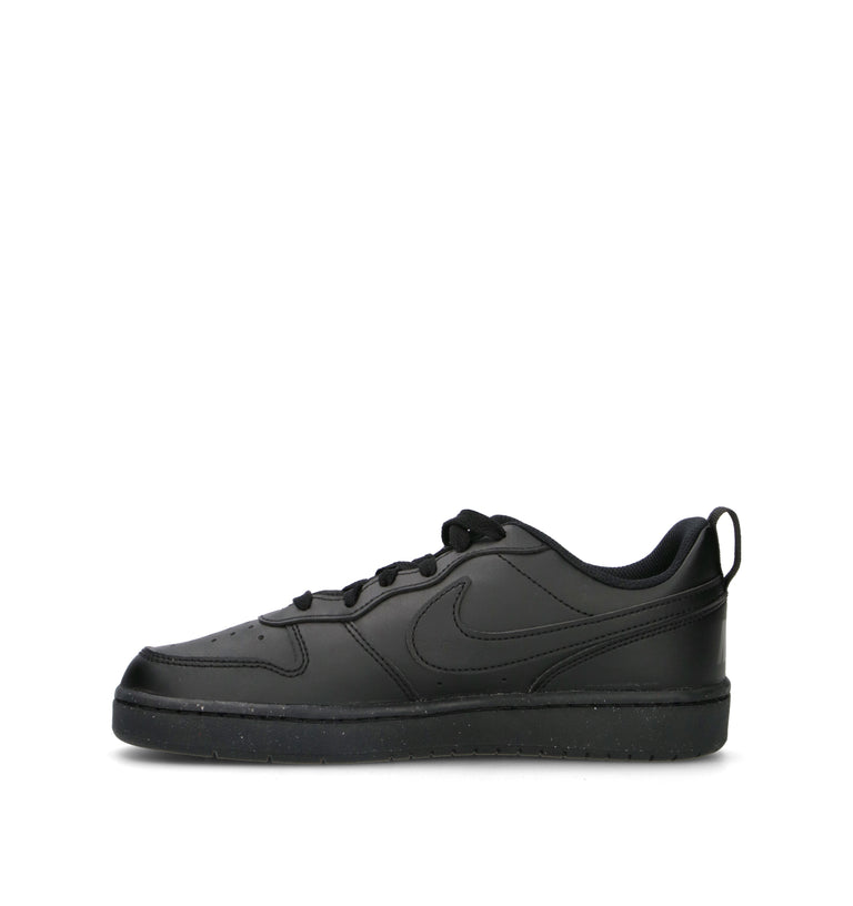 NIKE COURT BOROUGH LOW RECRAFT (GS) Sneaker ragazzo nera