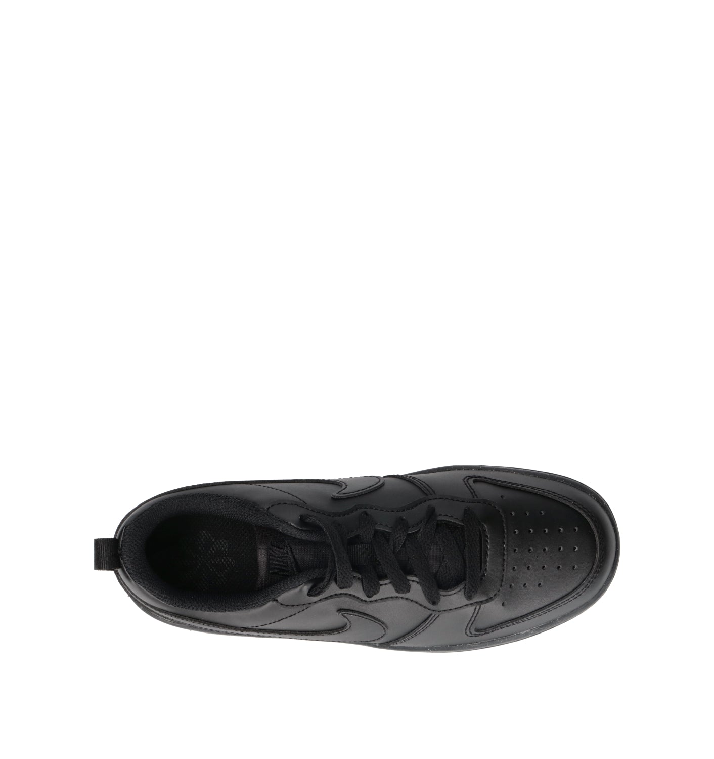 NIKE COURT BOROUGH LOW RECRAFT (GS) Sneaker ragazzo nera