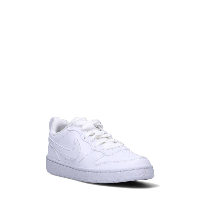 NIKE COURT BOROUGH LOW RECRAFT (GS) Sneaker ragazzo bianca