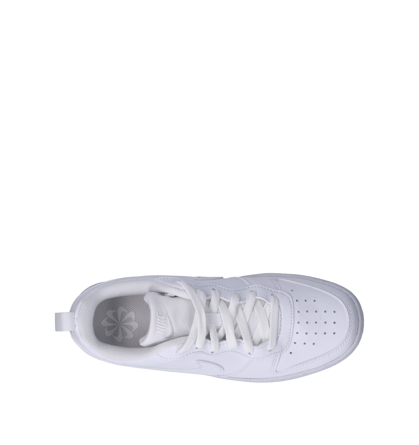 NIKE COURT BOROUGH LOW RECRAFT (GS) Sneaker ragazzo bianca
