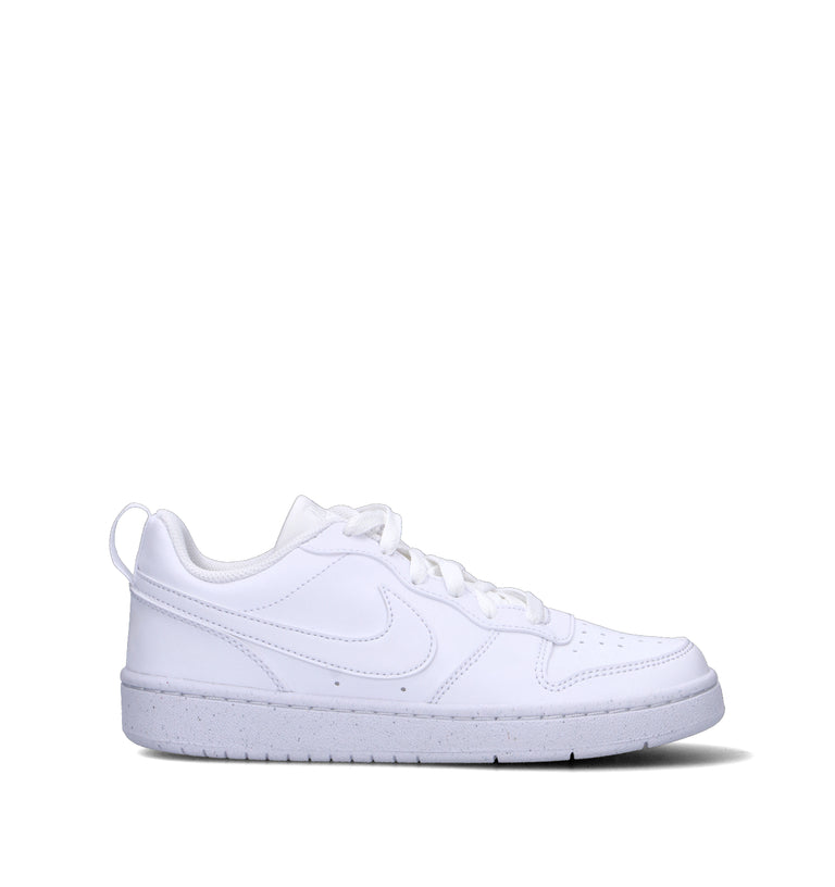 NIKE COURT BOROUGH LOW RECRAFT (GS) Sneaker ragazzo bianca
