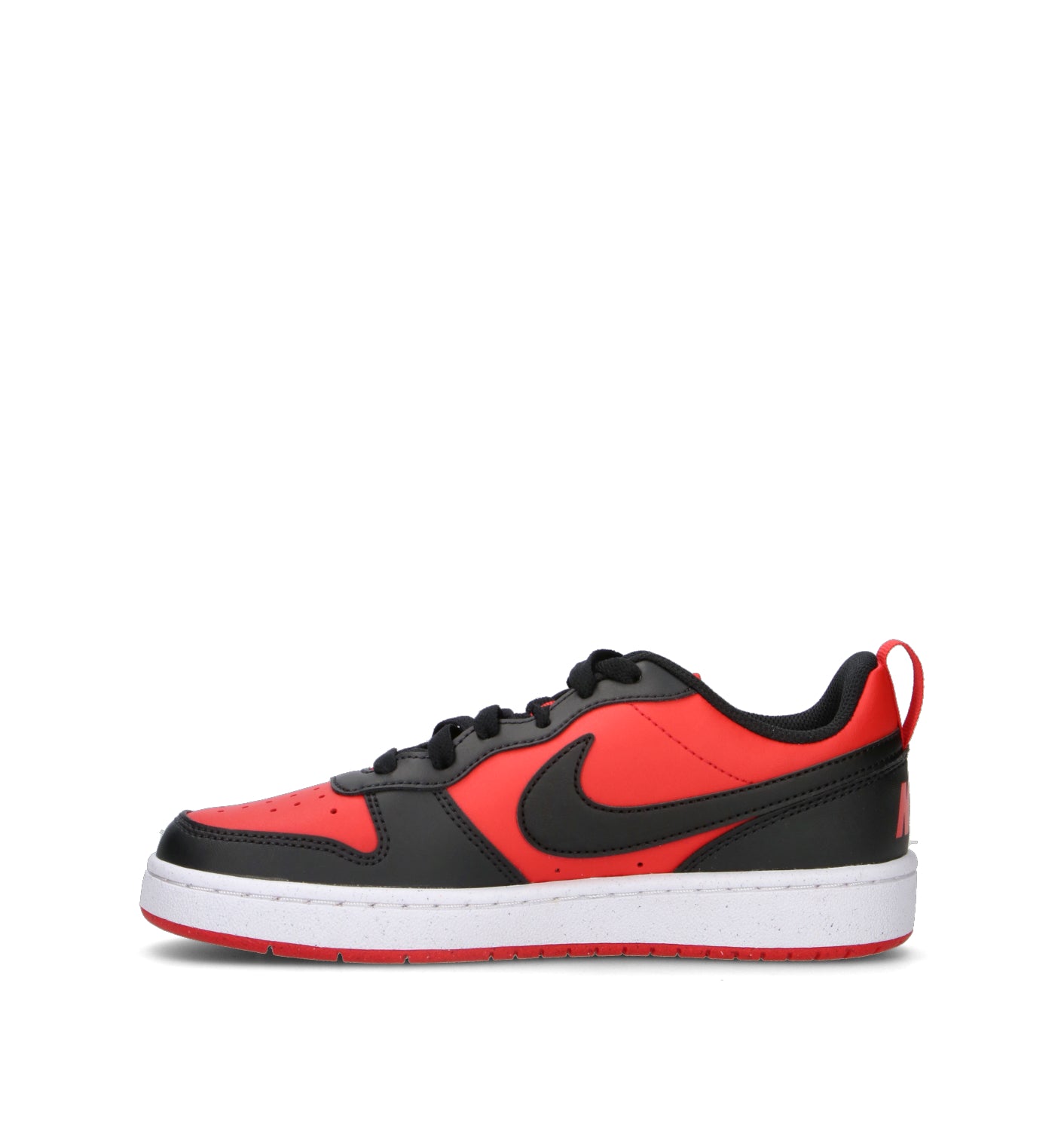 NIKE COURT BOROUGH LOW RECRAFT (GS) Sneaker ragazzo rossa/nera